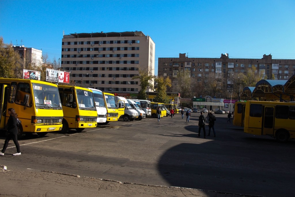 Фото маршрутки в донецке