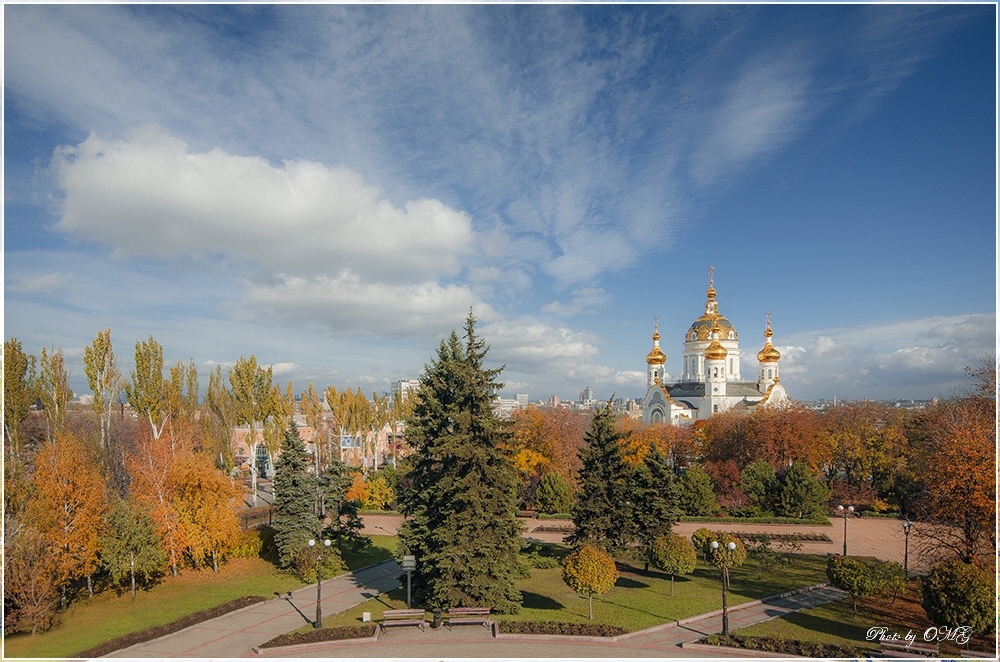 Тольятти осень храм